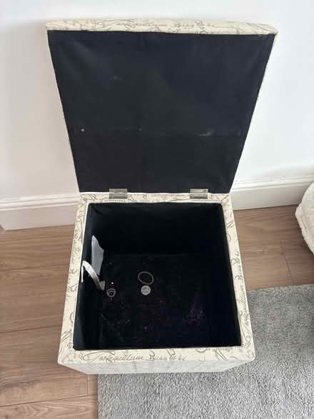 Photo of free Small Storage Pouffe (NE11) #3
