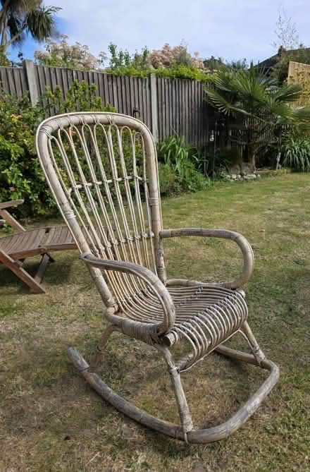 Photo of free Wicker rocking chair (Welling DA16) #1
