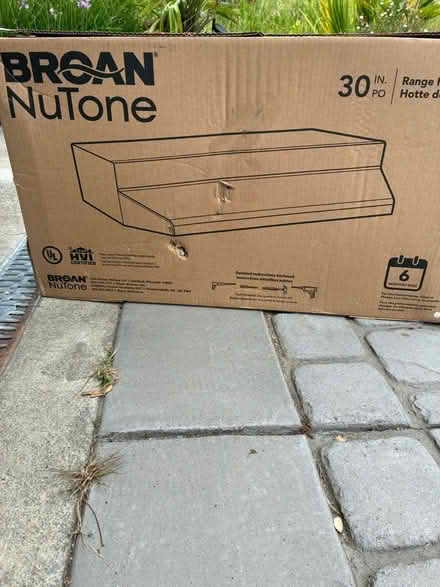 Photo of free Used Broan 30" stove hood (Oakland hills) #2