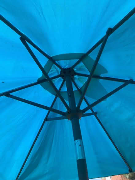 Photo of free Garden parasol no base (Colwall Stone WR13) #2
