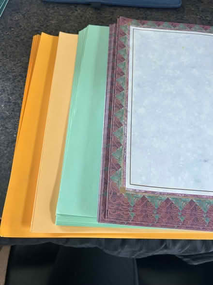 Photo of free Coloured paper (Aurora SW) #1