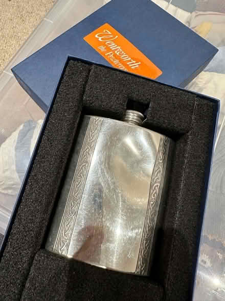 Photo of free Pewter hip flask (Erith DA8) #1