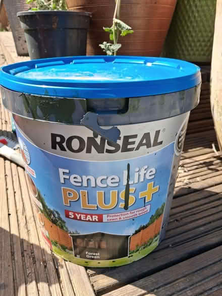 Photo of free Ronseal Fence Paint (Half left) (Earley, Reading, RG6) #1