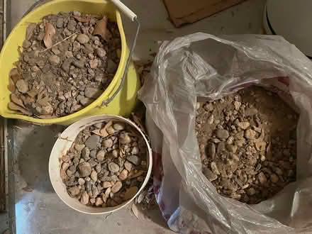 Photo of free Stones mixed with dirt (West Plano) #1