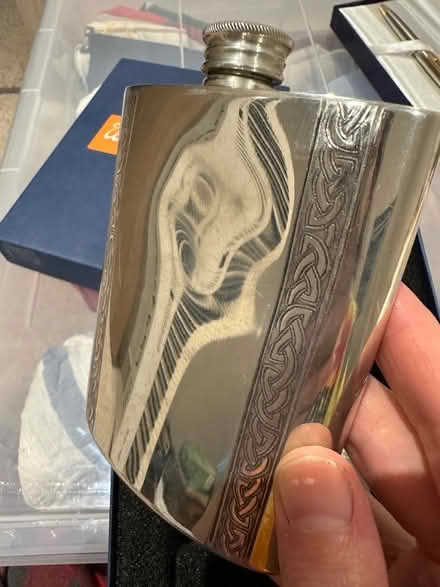 Photo of free Pewter hip flask (Erith DA8) #2