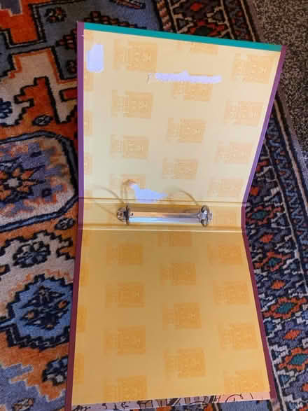 Photo of free Tintin ring binder (Jennett's Park RG12) #2