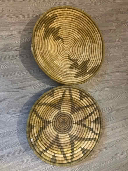 Photo of free Rattan bowls (x2) (RH16) #2