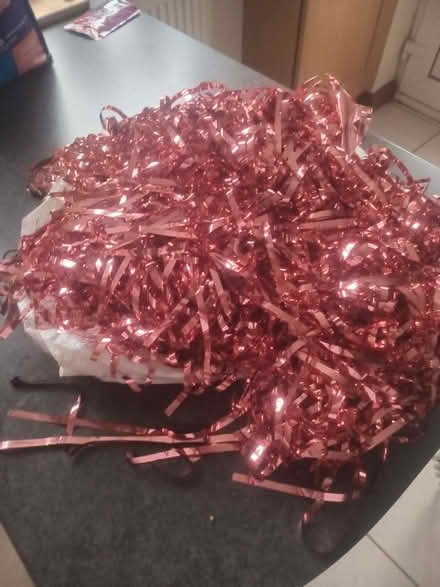 Photo of free Bag of sparkly rose gold decor (Kennington OX1) #1