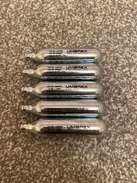 Photo of free Umarex 12g CO2 canisters (Whinfield DL1) #1