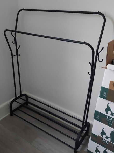 Photo of free Sturdy double clothes rail rack (N15 3LU) #1
