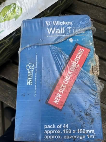 Photo of free Wickes wall tiles (west hitchin SG5) #1