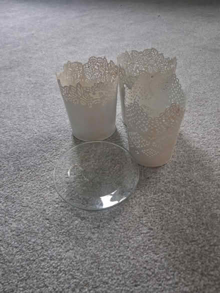Photo of free Storage pots and candle holder (WA5) #1