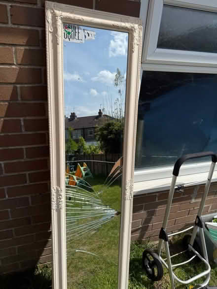 Photo of free Large Mirror- broken (Bailiff Bridge BD12) #2