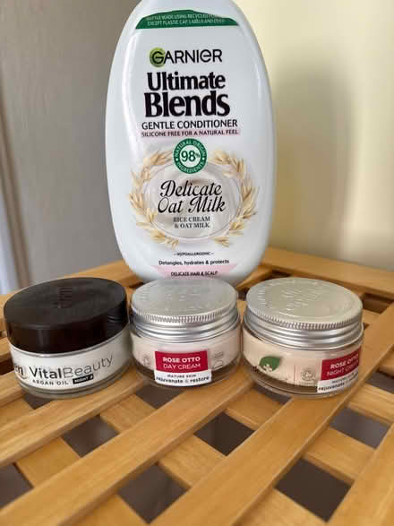 Photo of free Garnier,Dr Organic, Rose Otto items (Hadleigh SS7) #1