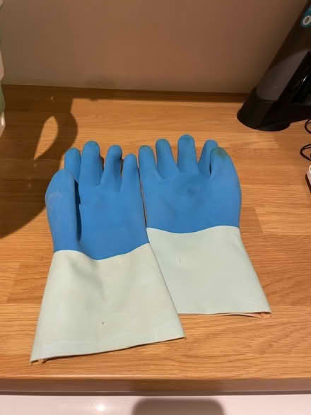 Photo of free Large rubber gloves (Lamorbey DA15) #1