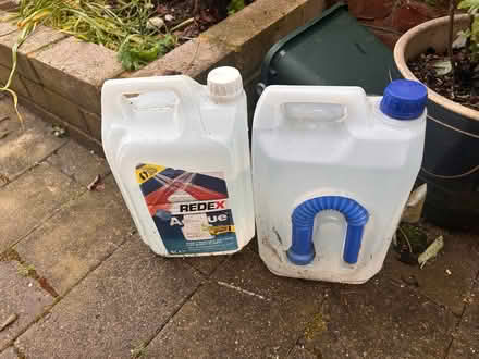 Photo of free 2 x 5 l containers of Adblue (Titchfield PO14) #1