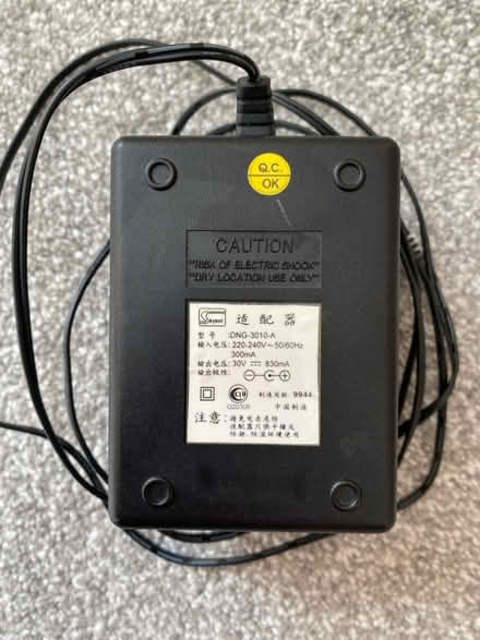 Photo of free AC Adapter (Whinfield DL1) #2