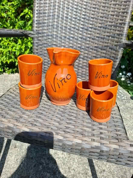 Photo of free Ceramic Jug and Tumblers (Broadstairs CT10) #1