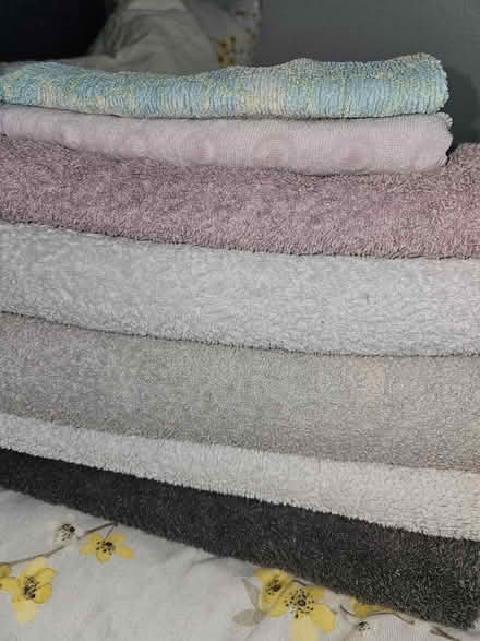 Photo of free Towels - faded / bleach marks (Ealing Broadway, W5) #1