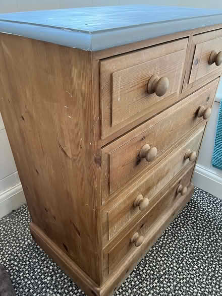 Photo of free Solid pine chest of drawers (Beckenham BR3 3NL) #2