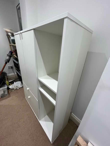 Photo of free White IKEA storage unit (Forest Hill, SE23) #3
