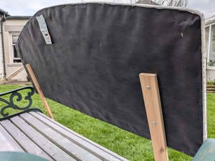 Photo of free Padded fabric double bed headboard (Craiglockhart EH14) #3