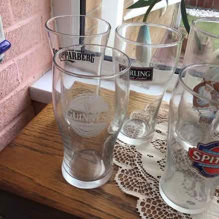Photo of free 6. assorted. pint. glasses (wallsend ne28) #4