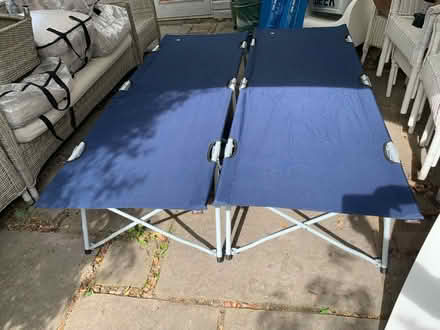 Photo of free 2 HiGear Folding Camp Beds (Ware SG12) #3