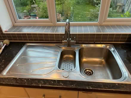 Photo of free Stainless steel sink bowl plus half (Cheltenham) #4