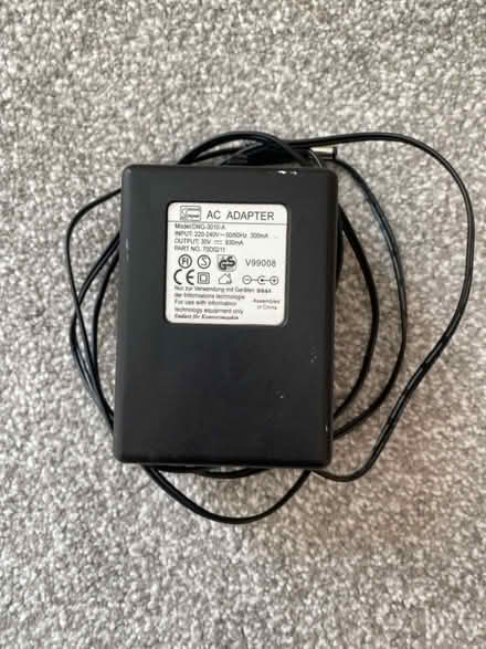 Photo of free AC Adapter (Whinfield DL1) #1
