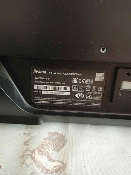Photo of free Iiyama monitor damaged screen (Teddington, TW11) #2