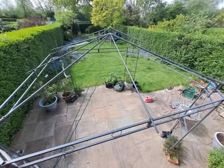 Photo of free Metal frame of a gazebo (Loughborough central) #1