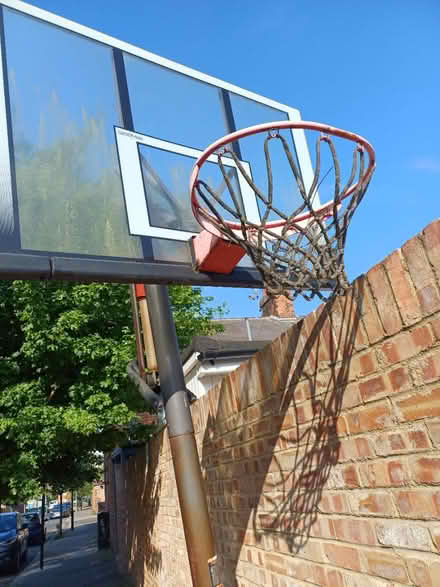 Photo of free 8 foot high basketball hoop (W12) #2