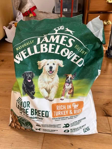 Photo of free James Wellbeloved Junior Dog Food (Kinross KY13) #1