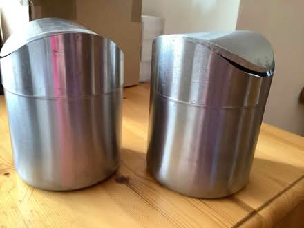 Photo of free Tabletop swing lid bins (Birchgrove CF14) #1