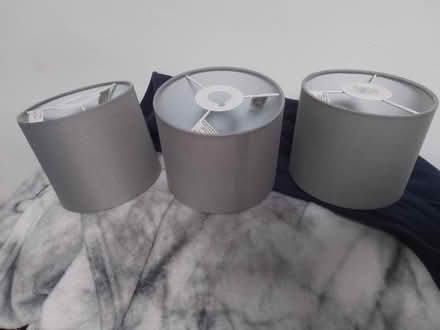 Photo of free 3 Grey Lamp Shades (Bootle L20) #1