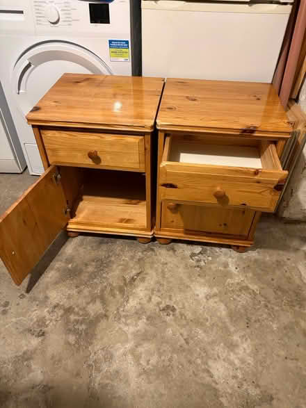 Photo of free Bedside cabinets (Arnside LA5) #1