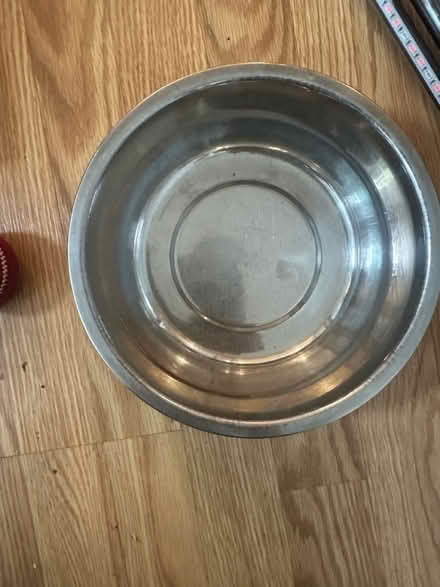 Photo of free Dog bowl or aluminum bowl (Portage park 60641) #1
