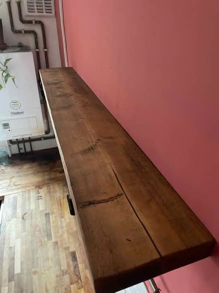 Photo of free wooden shelves with brackets (E1) #1