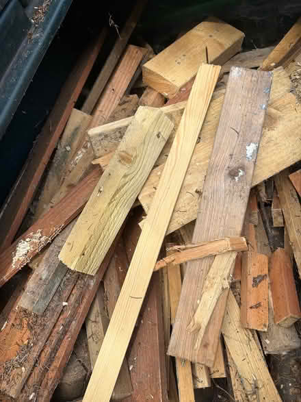 Photo of free Plastic container with dry wood (Rubery B45) #3