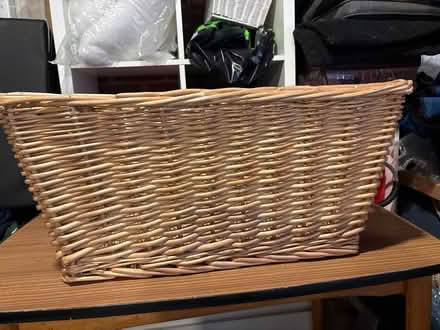 Photo of free Large wicker basket (Willington DE65) #2