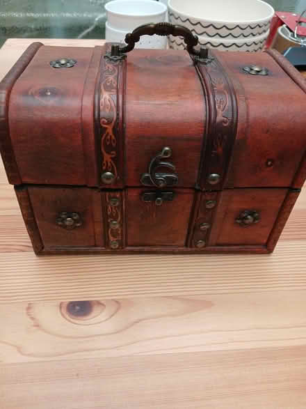 Photo of free Small wooden trunk (High park southport PR9) #1