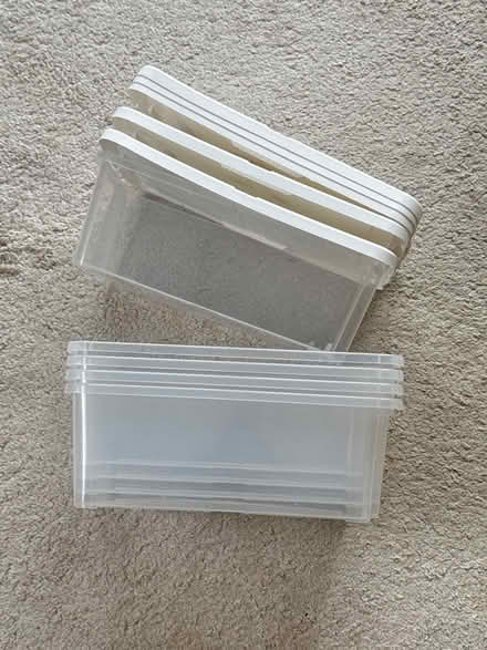 Photo of free 5x small storage boxes (Headington OX3) #1