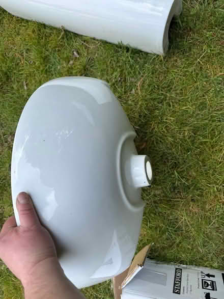 Photo of free Corner pedestal sink NEW (Farnborough) #1