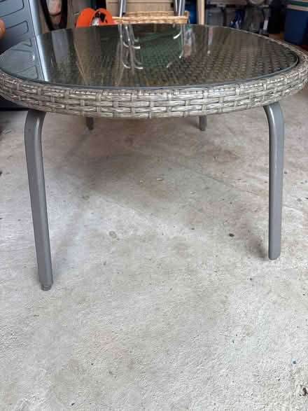 Photo of free Outdoor coffee table (Willington DE65) #3