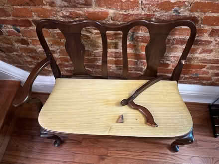 Photo of free Antique chair (1111 I St NE) #1