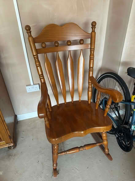 Photo of free Wooden Rocking Chair (Hulme Walfield CW12) #1