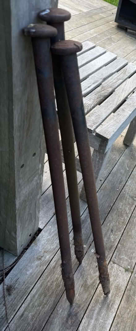 Photo of free 2x tall posts & ropes for hammock (Sevenoaks TN13) #2