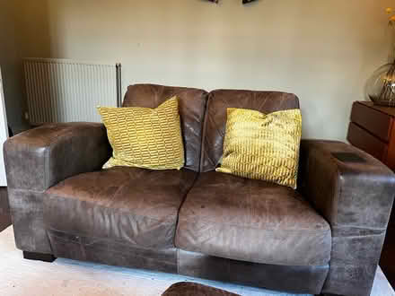Photo of free Leather sofa (Edinburgh EH10) #1