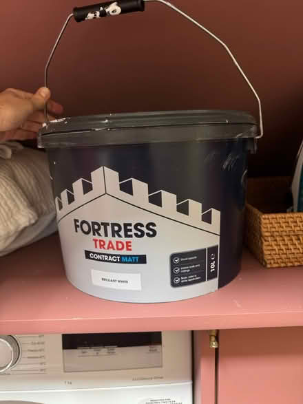 Photo of free White Matt primer paint 10L (Ham, Richmond, TW10) #1